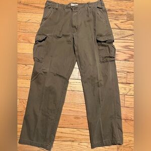 Outer Rim Men's Cargo Pants Size 36x32 Brown Comfortable Outdoor Workwear